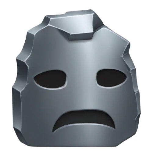 piece of iron sticker