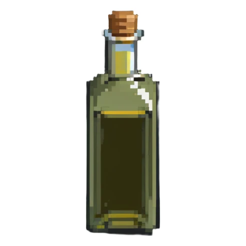 bottle of olive oil sticker