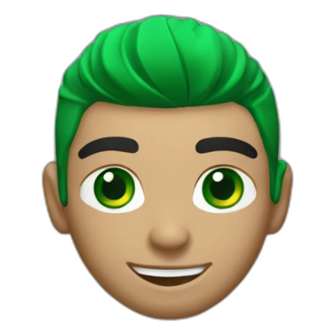 joao almeida swimmer dancing with green eyes sticker