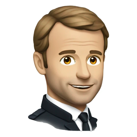 Macron sticker