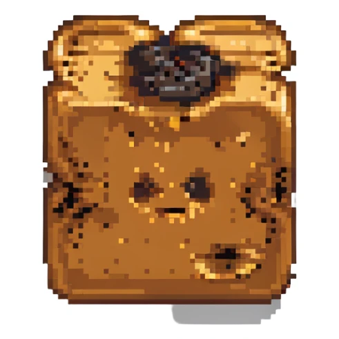 burnt toast  sticker