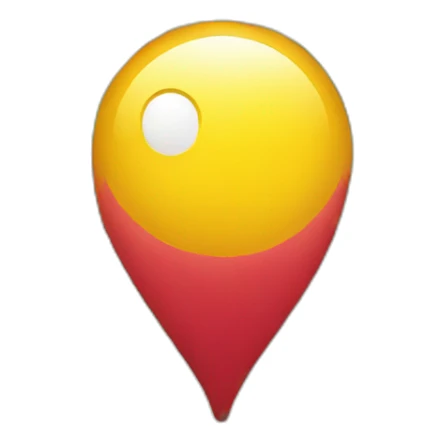 location pin drop sticker