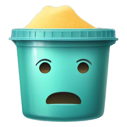 container of scalp scrub sticker