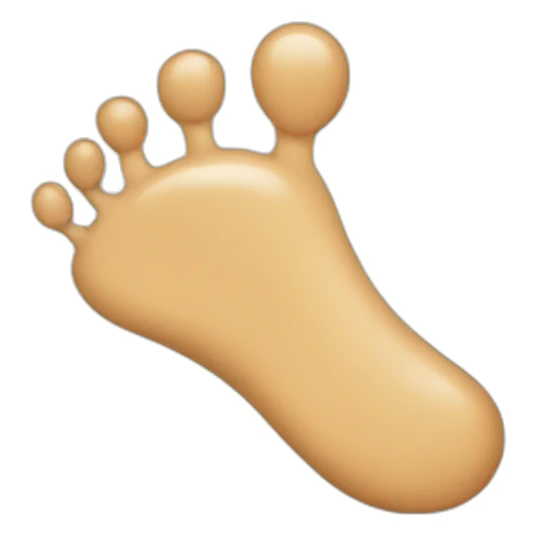 Foot sticker