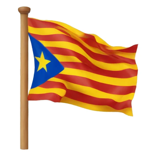 Flag of Catalonia sticker