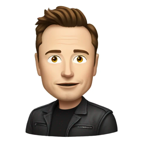 Elon Musk with empire Rock  sticker