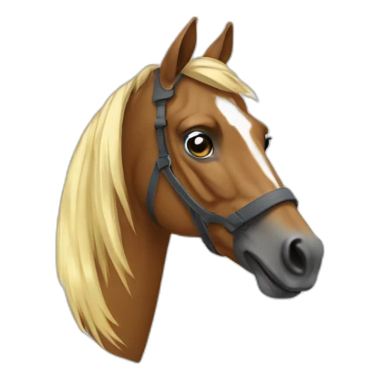 Dj horse sticker