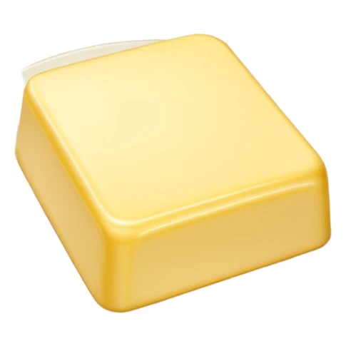 Big Butter on the white plate  sticker