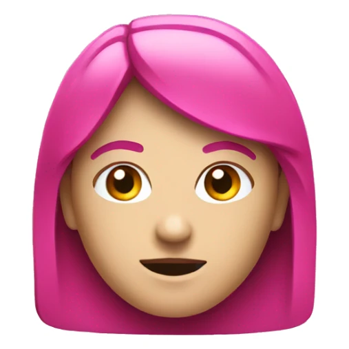 Netflix icon pink color  sticker