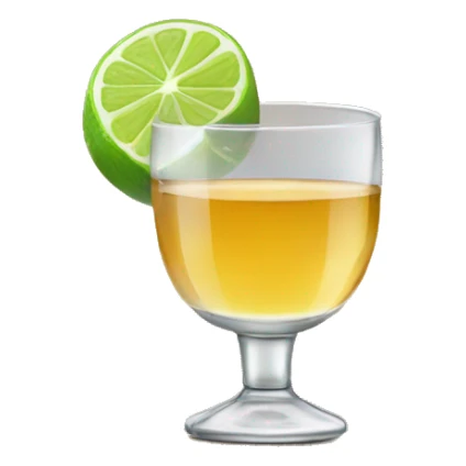 Shot of tequila sticker