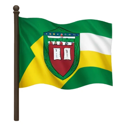 Stanford University logo with Brazil flag sticker