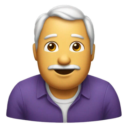 una patata que es papa de patatas papa sticker