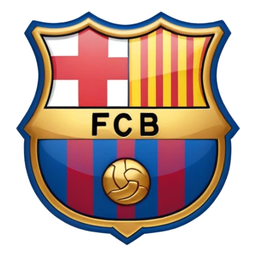 Insta emoji fc barcelona sticker