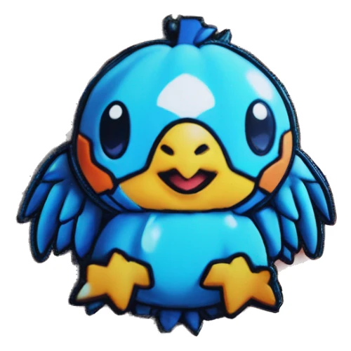 pokemon articuno pumpkin badge medal future socute sticker