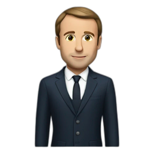 Macron sticker