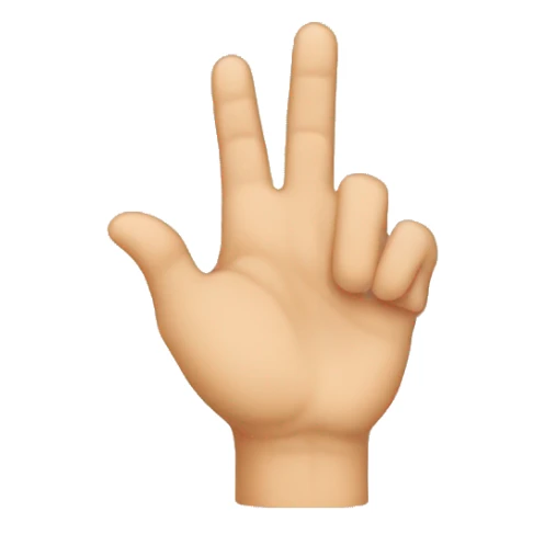 hakari's hand sign for domain expansion  sticker