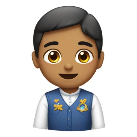 Una niña pequñay su papa sticker