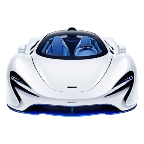 mclaren speedtail with dropbox logo in background sticker