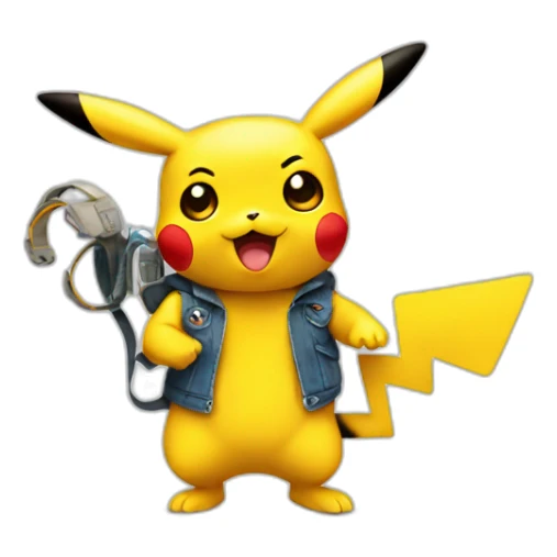 cool pikachu sticker