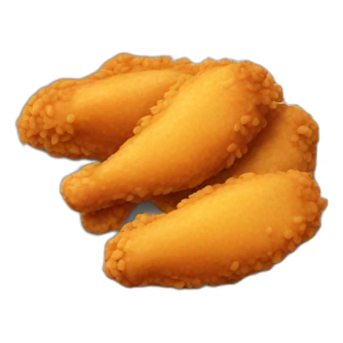 Chiken tenders food sticker