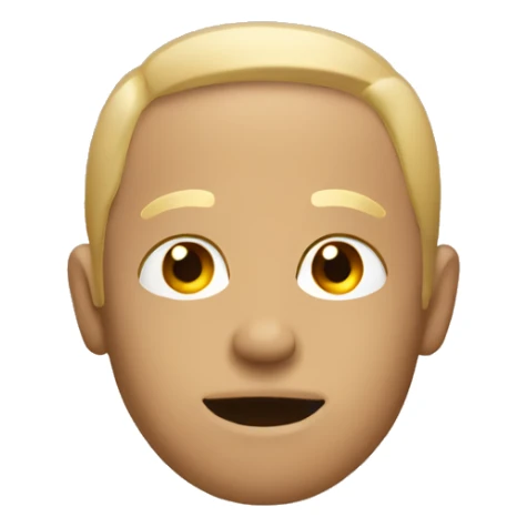 Beige emoji sticker