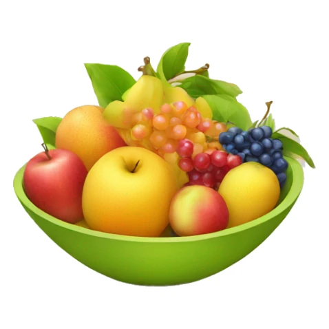 fruit bowl sticker