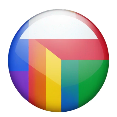 Generate a emoji that is the gay flag from lgbt communiy, that one that iso blua and green sticker