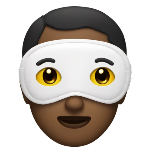 sleep mask sticker