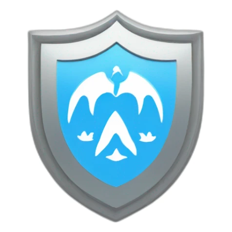 Olympique of Marseille football logo sticker