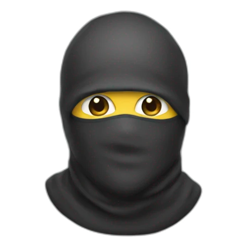 balaclava sticker