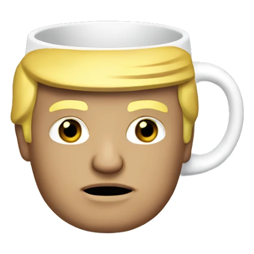 Donald Trump Mug sticker