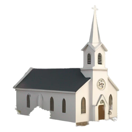 the church at rocky peak sticker