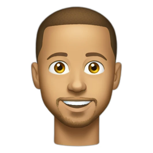stephen curry head sticker