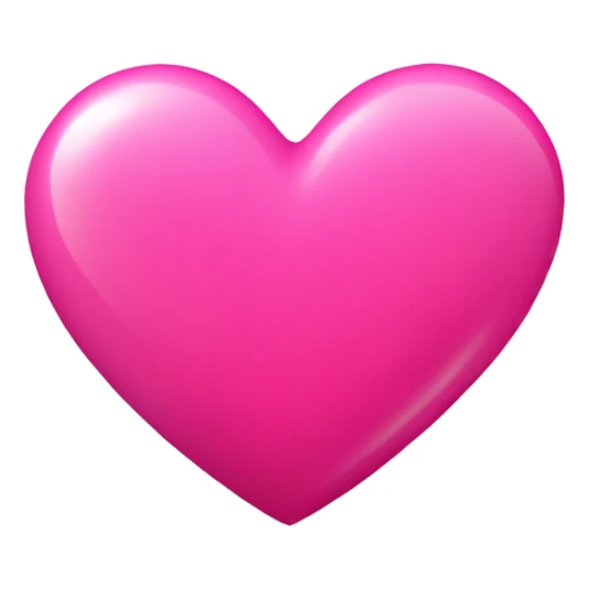 Pink heart sticker
