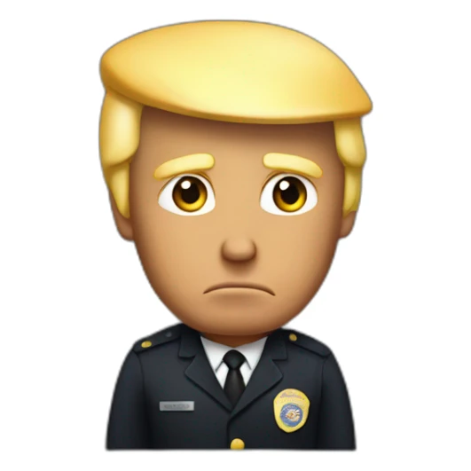 donald-trump-arrested sticker
