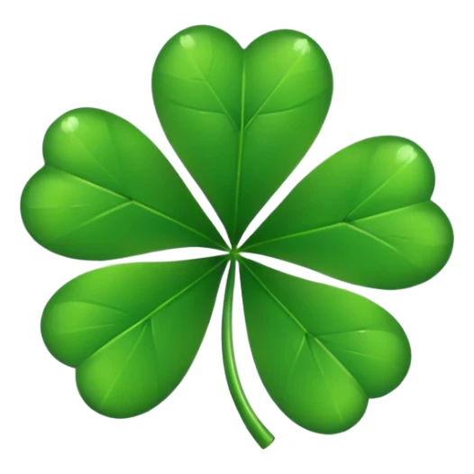 use star emoji, and add clover to make it "lucky" sticker