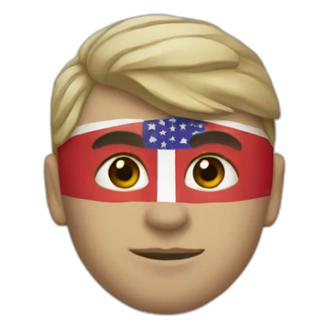 La bandera marrocina sticker