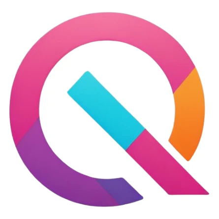 Minimalist logo design with bold white letters '0G' on a vibrant purple background. The '0' has a diagonal slash cutting through it, resembling a power or speed symbol, while the 'G' has a clean horizontal bar inside it. Modern, tech-inspired branding style. sticker