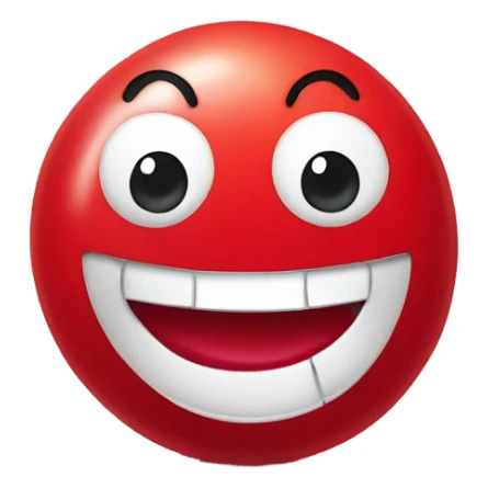 Babybel smiley emoji sticker