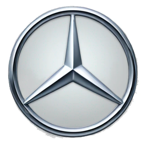 Mercedes benz logo sticker