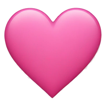 Pink heart  sticker