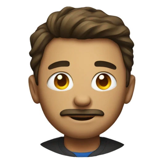 Man with a ball sticker