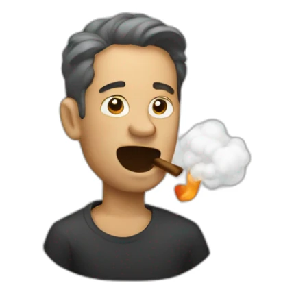 emoji-qui-fume sticker