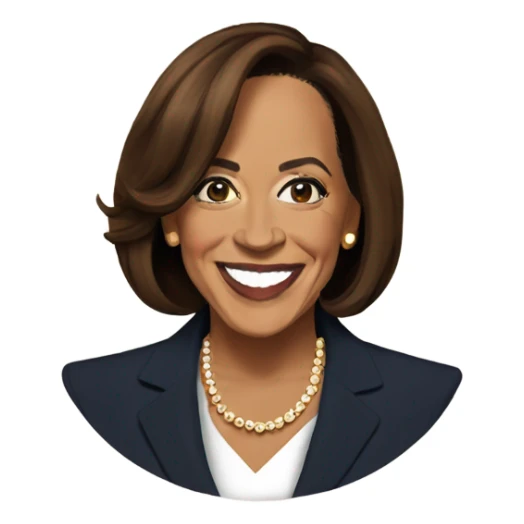 Kamala Harris merry Christmas  sticker