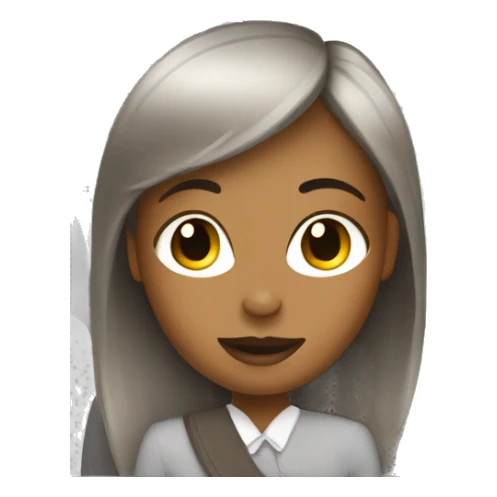 brown hairs girl in first class airplane  sticker