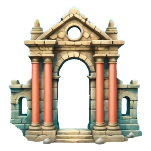 The Lost Island of Atlantis sticker