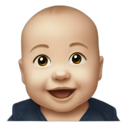 babyphoto-in-squarephotoframe sticker