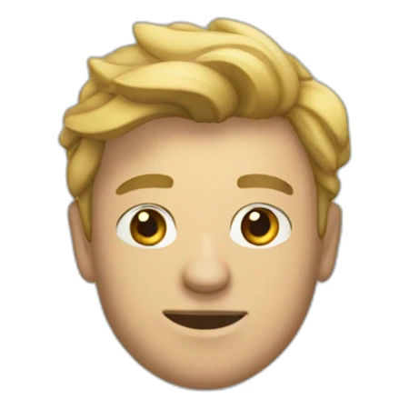 Un homme poisson qui fait du cheval sticker