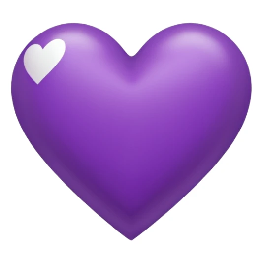 Puedes crear un corazón morado que el centro tenga la frase Army forever  sticker