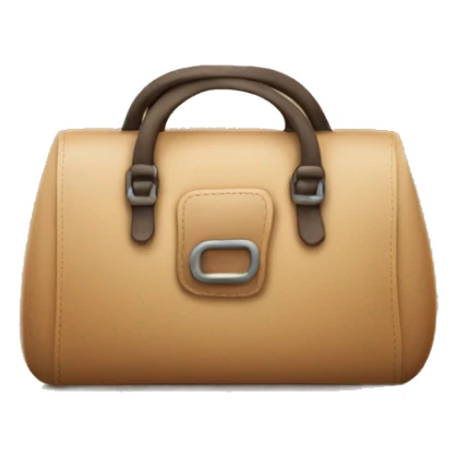 bag looking like "A" modern style. sticker